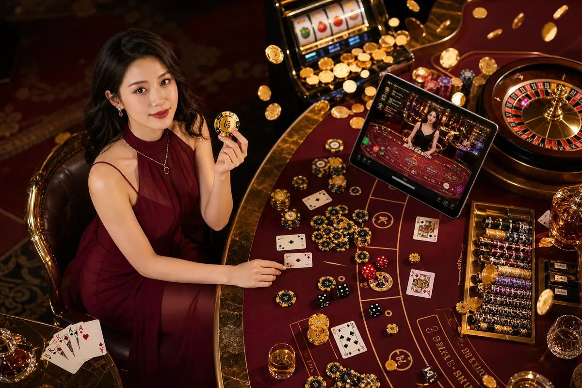 utra66 meja Teen Patti suasana live dealer